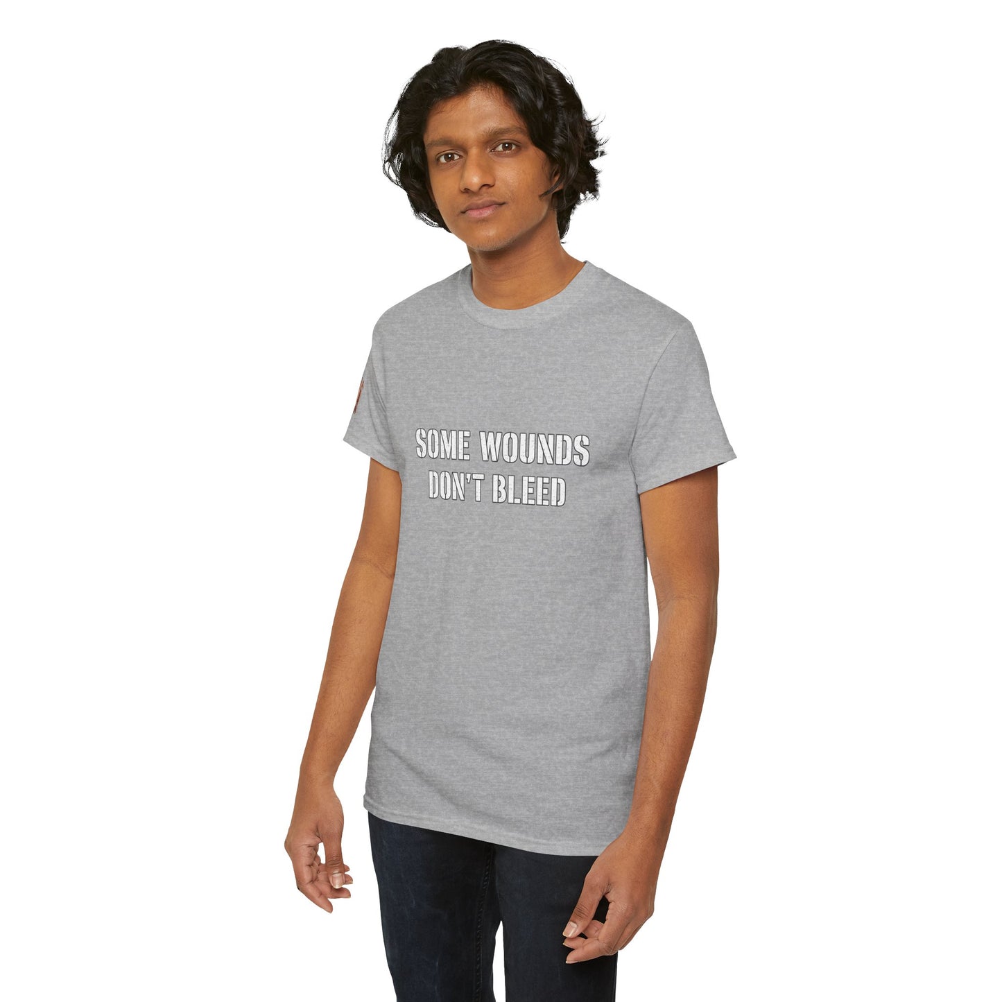 Copy of  "Some Wounds Don't Bleed" Veterans T-Shirt