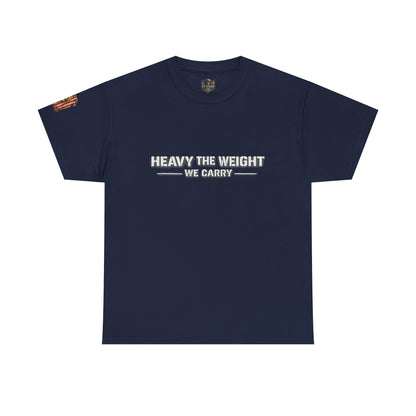 "Heavy the Weight We Carry" Veteran T-Shirt