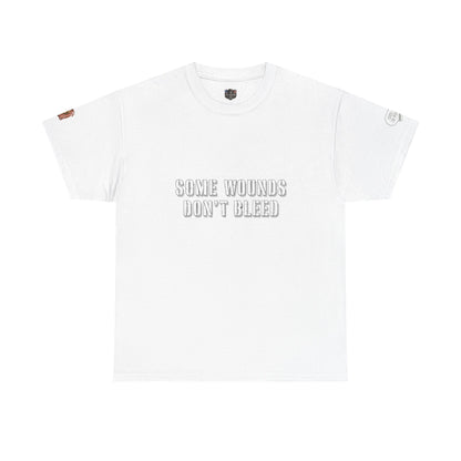 Copy of Veterans  "Some Wounds Don't Bleed" T-Shirt  PTSD Awareness