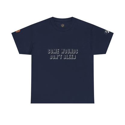 Copy of Veterans  "Some Wounds Don't Bleed" T-Shirt  PTSD Awareness