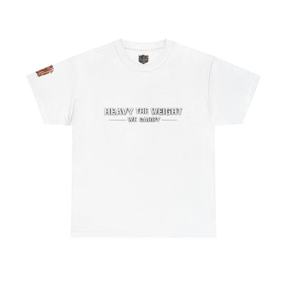 "Heavy the Weight We Carry" Veteran T-Shirt