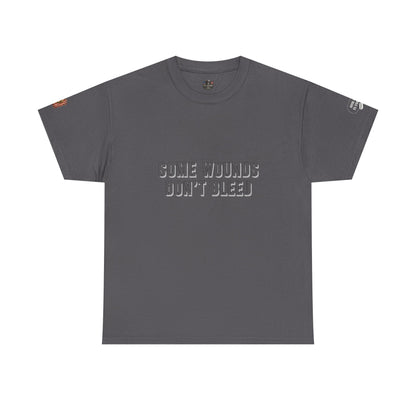 Copy of Veterans  "Some Wounds Don't Bleed" T-Shirt  PTSD Awareness