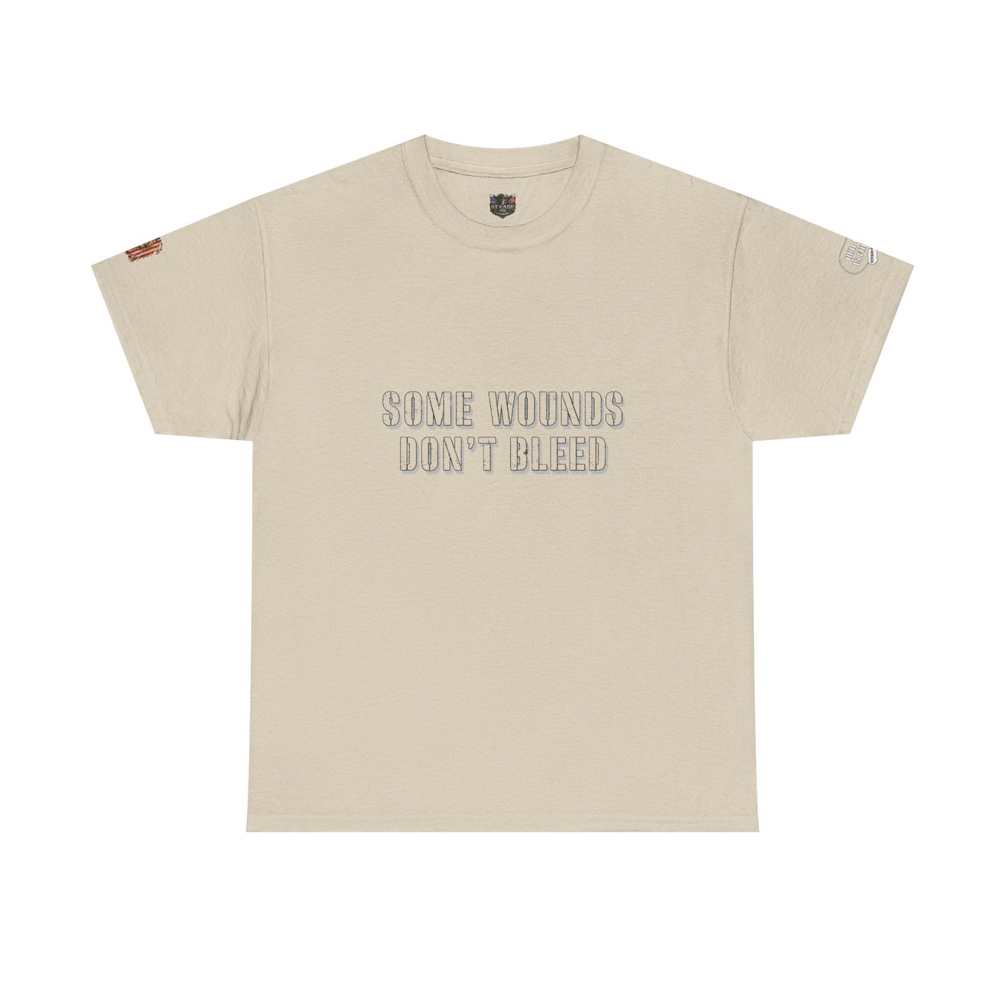 Copy of Veterans  "Some Wounds Don't Bleed" T-Shirt  PTSD Awareness