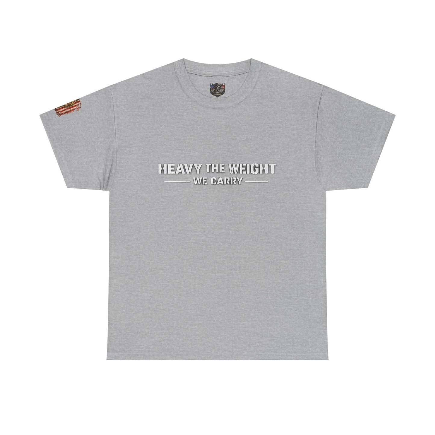 "Heavy the Weight We Carry" Veteran T-Shirt