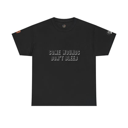 Copy of Veterans  "Some Wounds Don't Bleed" T-Shirt  PTSD Awareness