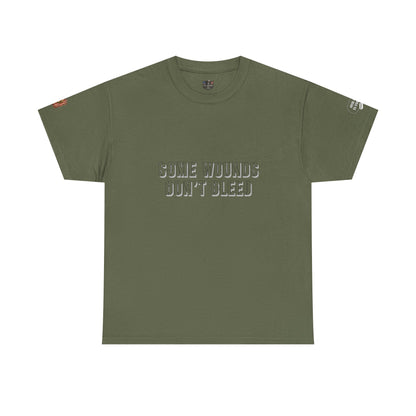 Copy of Veterans  "Some Wounds Don't Bleed" T-Shirt  PTSD Awareness
