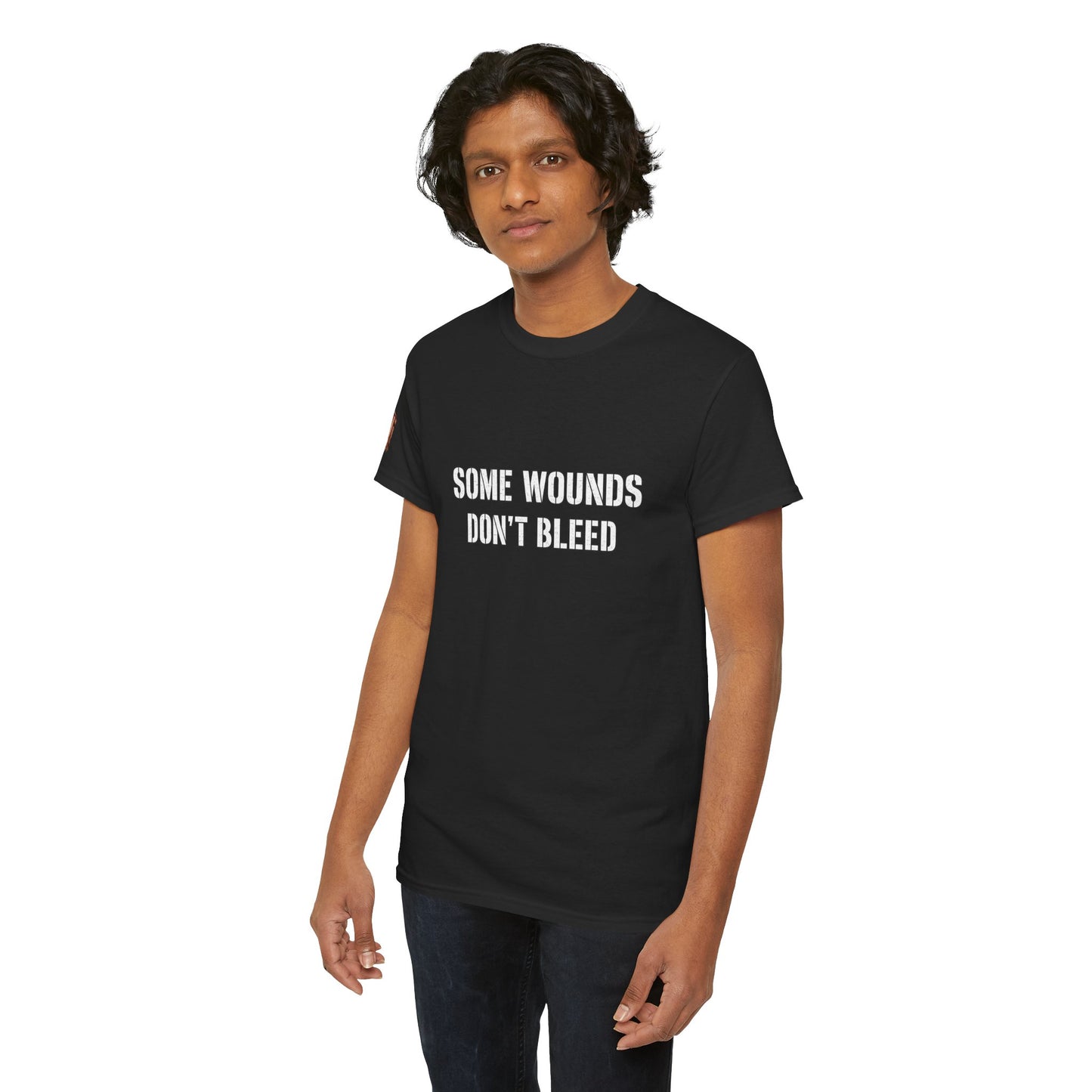 Copy of  "Some Wounds Don't Bleed" Veterans T-Shirt