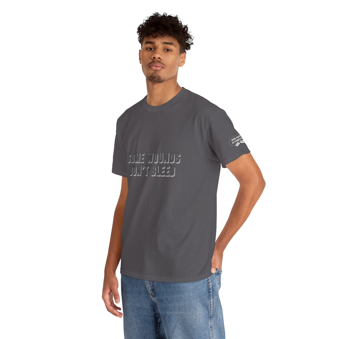 Copy of Veterans  "Some Wounds Don't Bleed" T-Shirt  PTSD Awareness