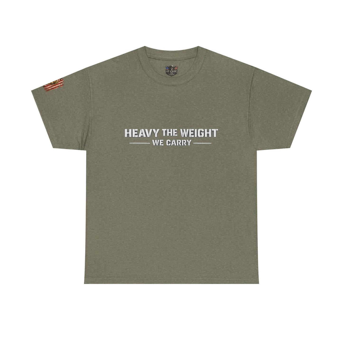"Heavy the Weight We Carry" Veteran T-Shirt
