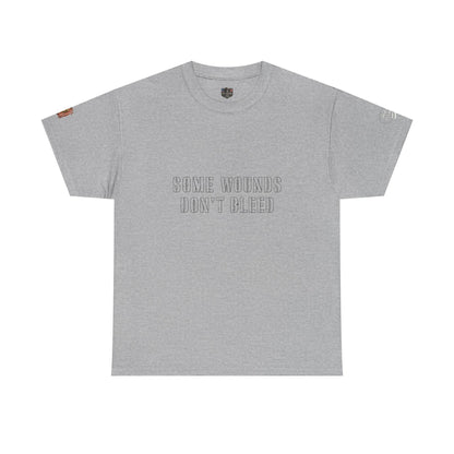 Copy of Veterans  "Some Wounds Don't Bleed" T-Shirt  PTSD Awareness